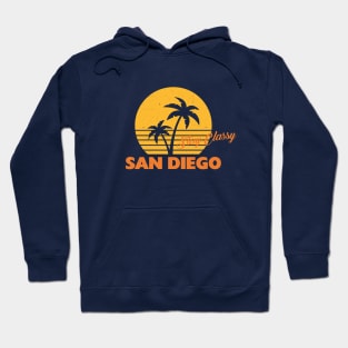 Stay Classy San Diego - vintage sunset design Hoodie